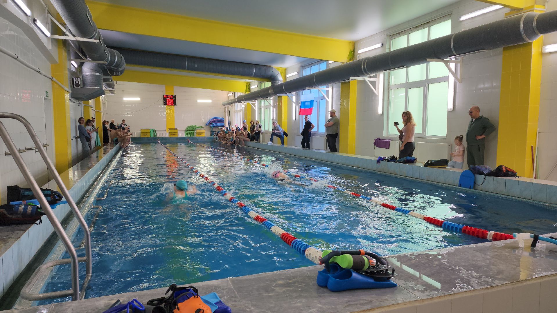 плавание, Эстафета по плаванию , Лобня, 80 - летие победы,