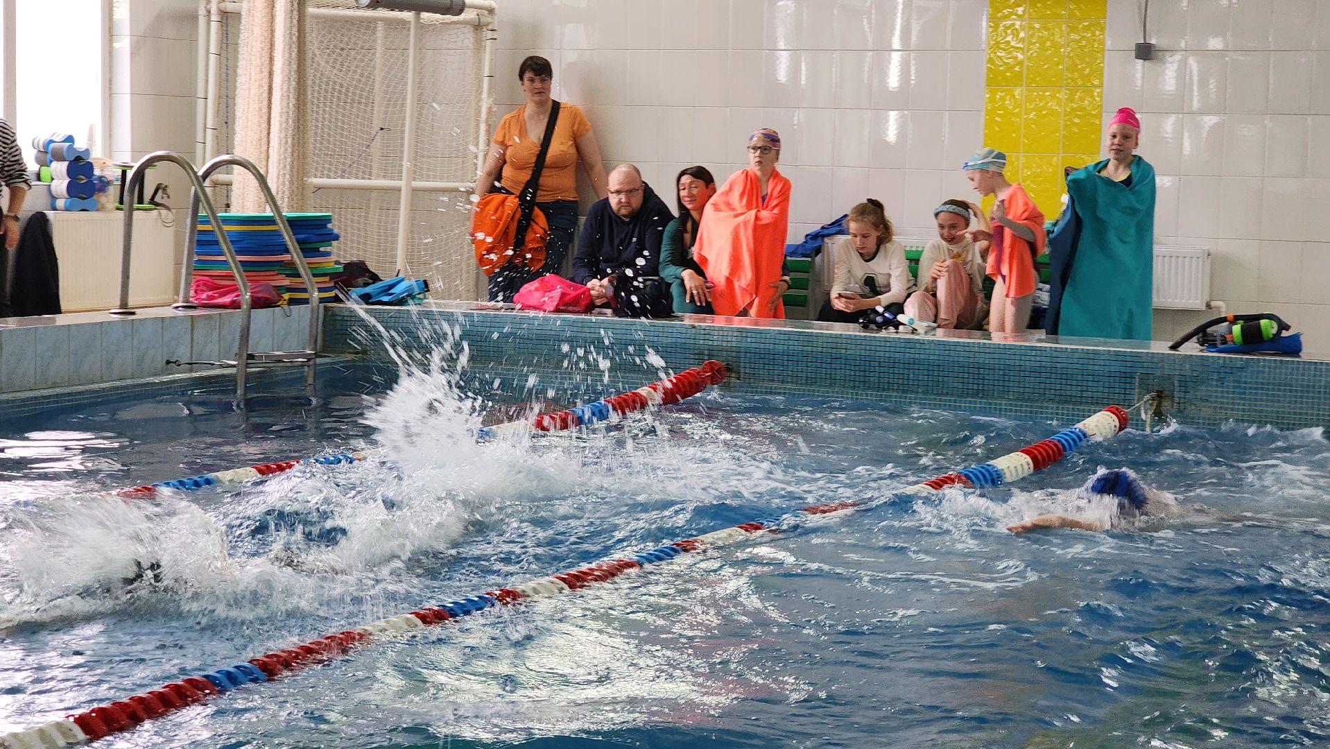 плавание, Эстафета по плаванию , Лобня, 80 - летие победы,