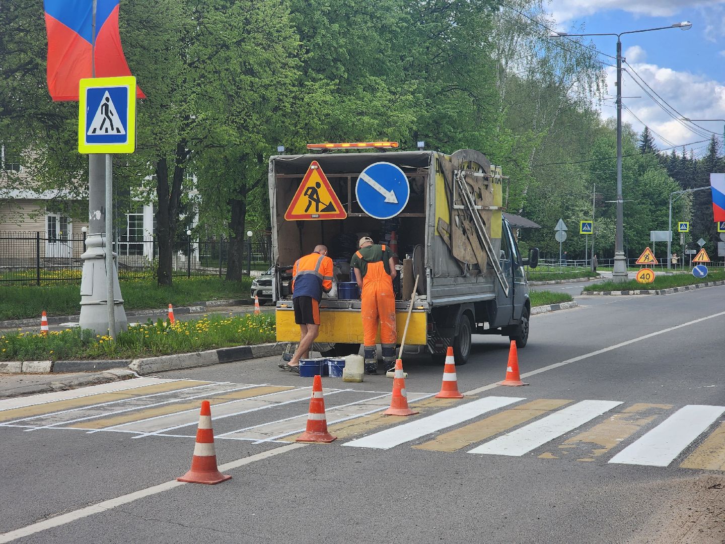 пущино, серпухов, мосавтодор, дороги, разметка,