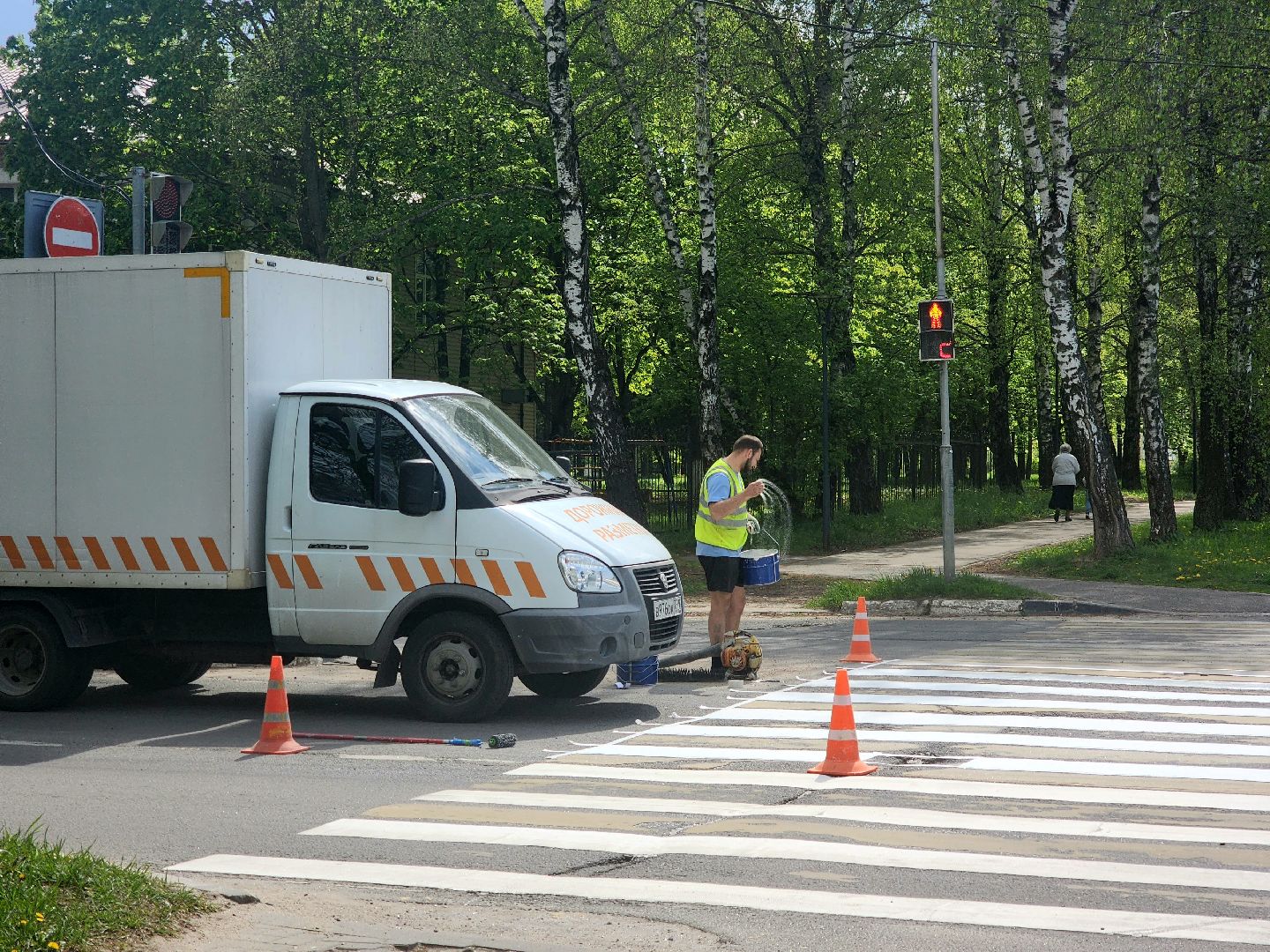 пущино, серпухов, мосавтодор, дороги, разметка,