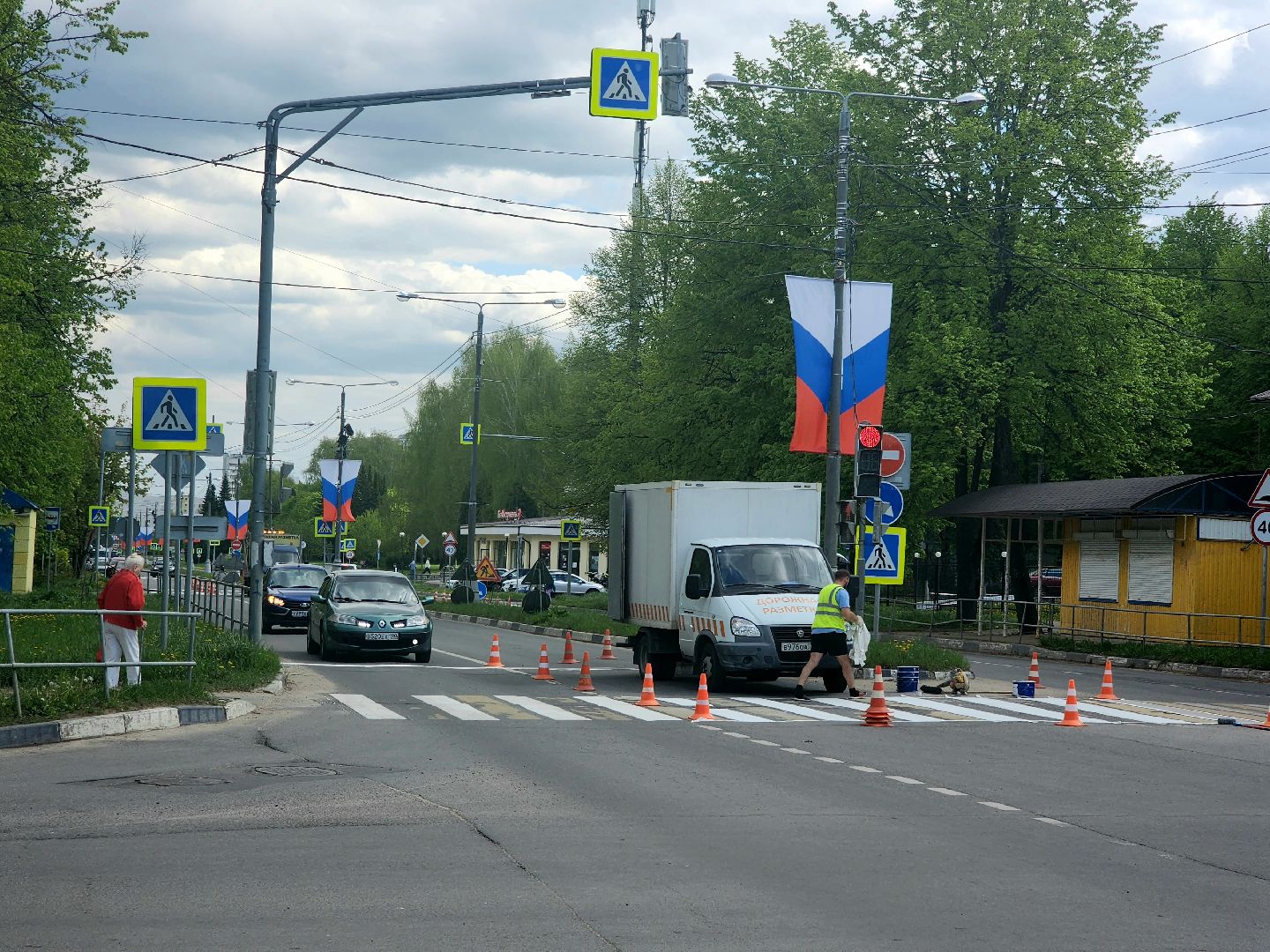 пущино, серпухов, мосавтодор, дороги, разметка,