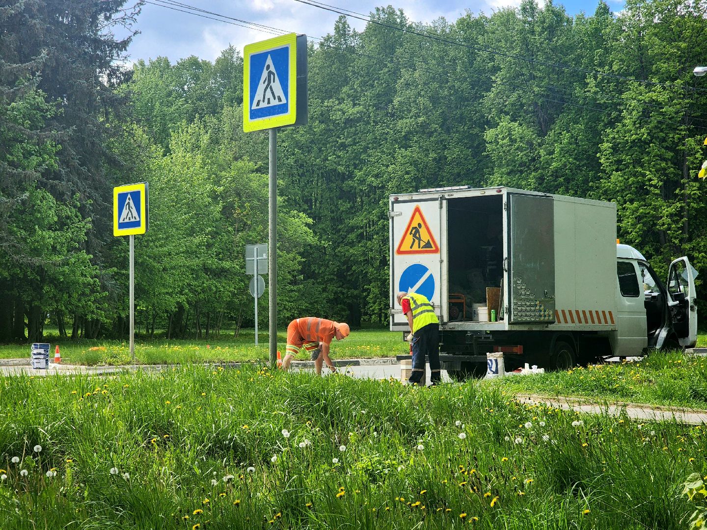 пущино, серпухов, мосавтодор, дороги, разметка,