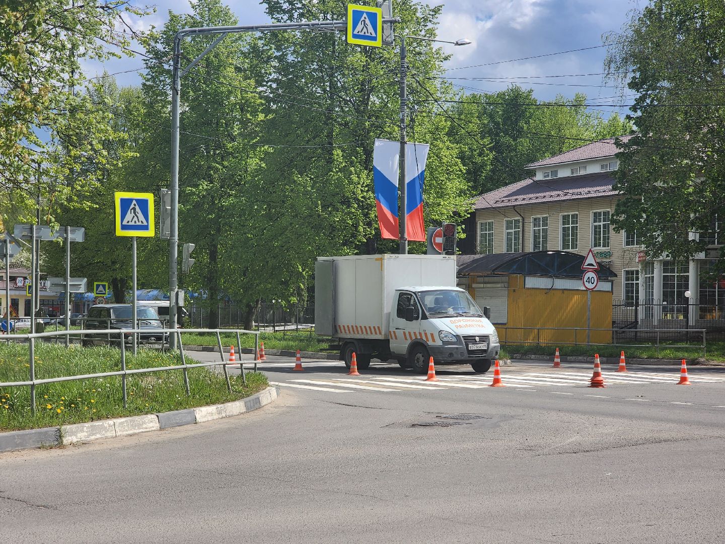 пущино, серпухов, мосавтодор, дороги, разметка,