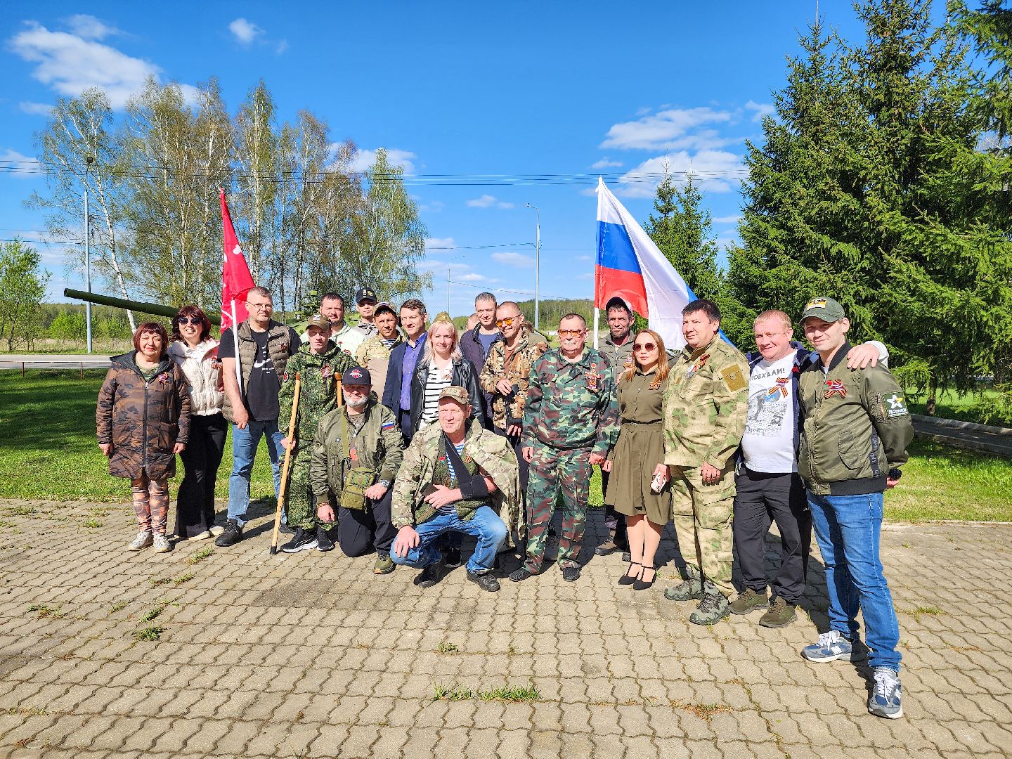 Подольск, мемориал в кузовлево, ясенки, бойцы СВО, 80 лет победе,