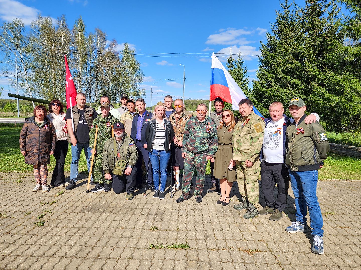 Подольск, мемориал в кузовлево, ясенки, бойцы СВО, 80 лет победе,