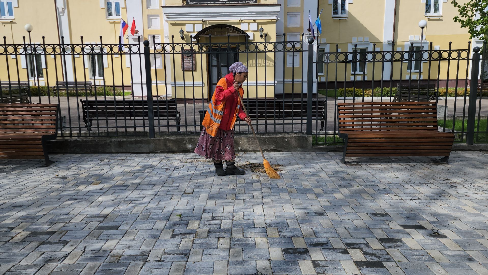 Уборка, Истра,  Уборка улиц,