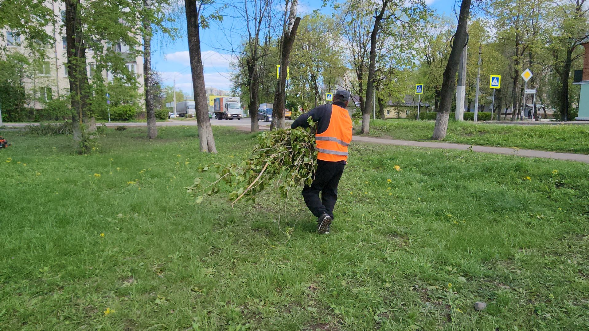 Уборка, Истра,  Уборка улиц,