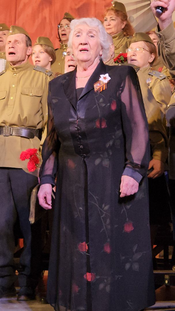 пушкино, хор, день победы, песни военных лет, 80 - летие победы, выступление,патриотизм,великая победа,вертикалки,