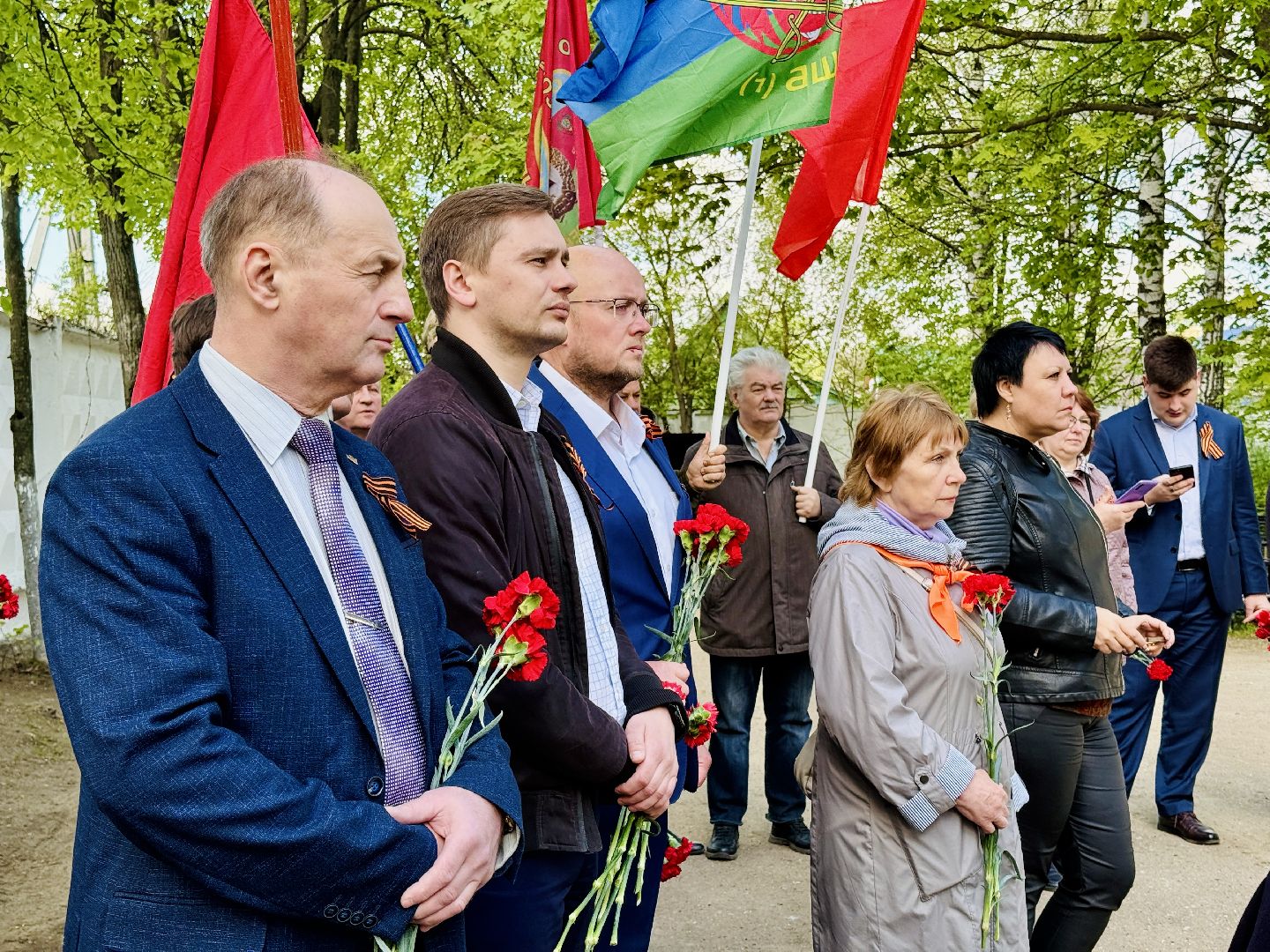 раменское, день победы, возложение цветов к мемориалу скорбящей матери, 9 мая,