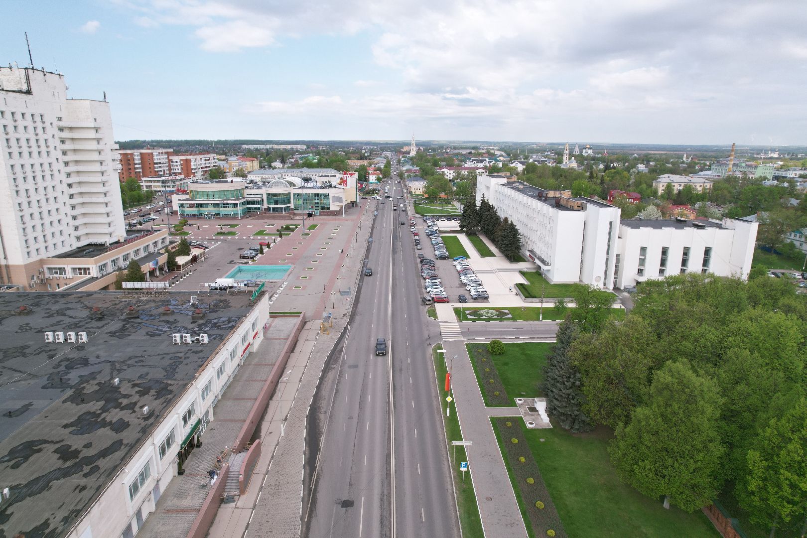 видео с коптера, стела город трудовой доблести, мемориальный парк коломны,