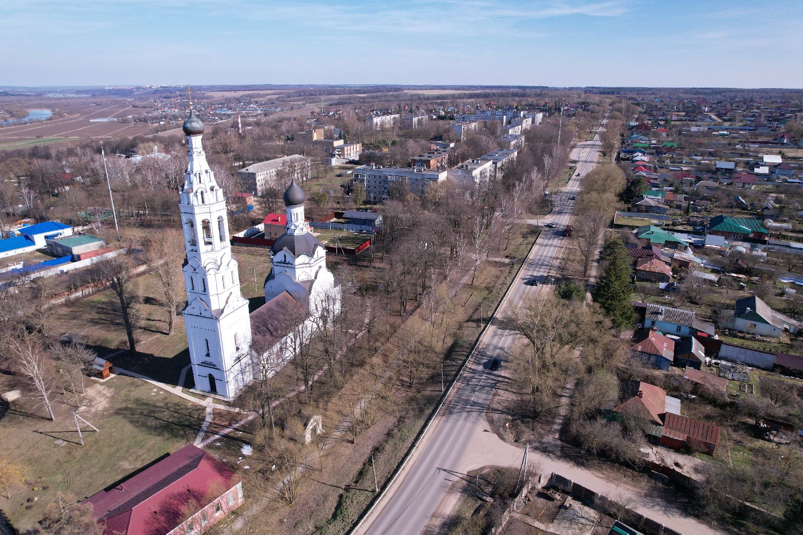 видео с коптера, памятник героям ВОВ в серпухове,