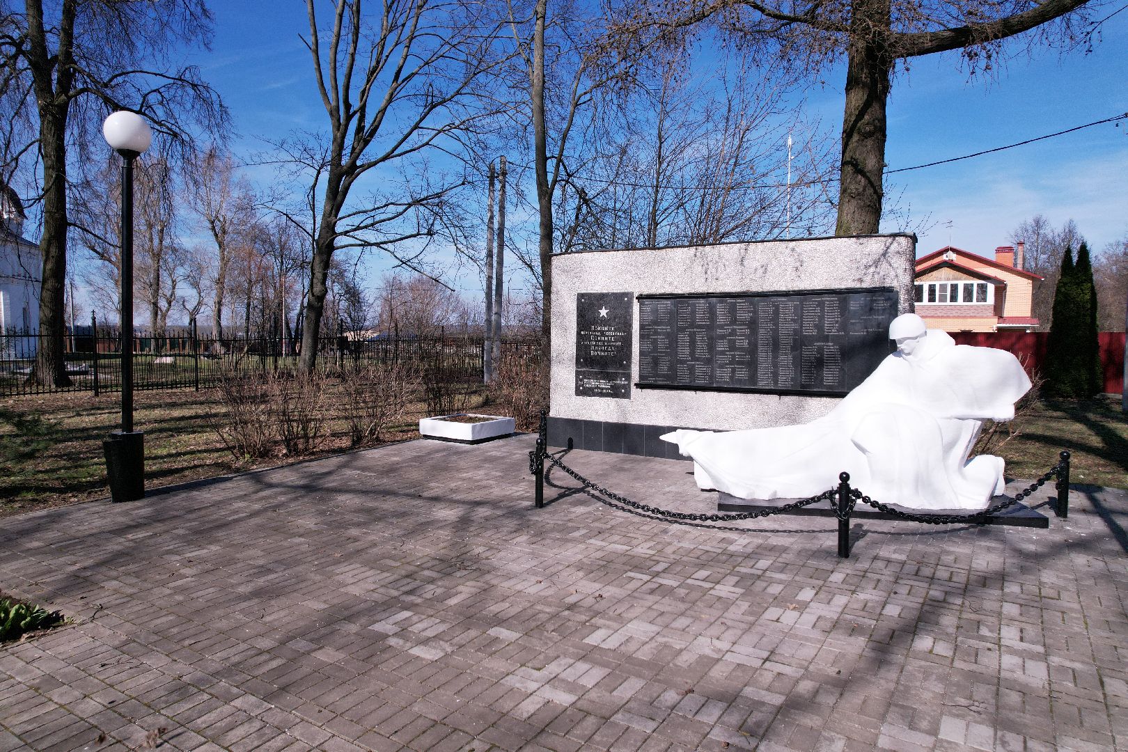 видео с коптера, памятник героям ВОВ в серпухове,