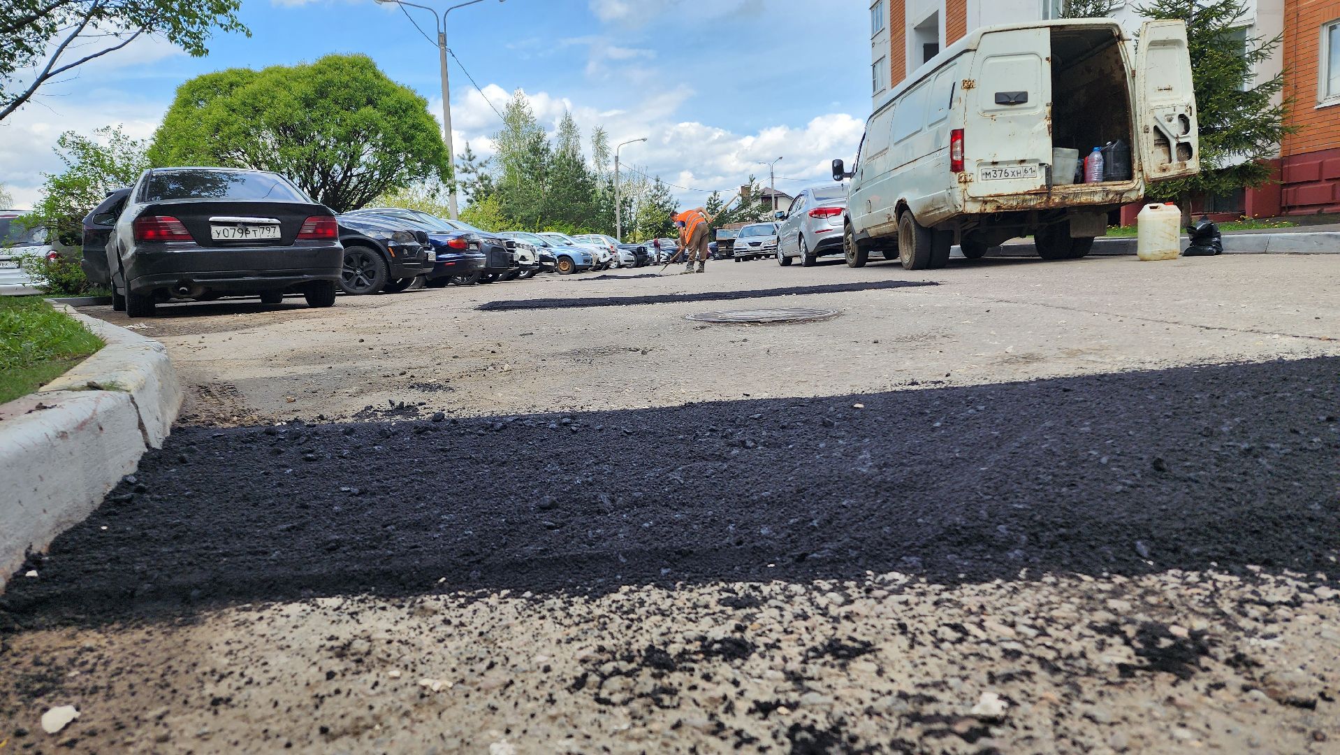 дороги, дорожные ямы, ремонт дорог,домодедово, подмосковье, коммунальная служба, спецтехника,