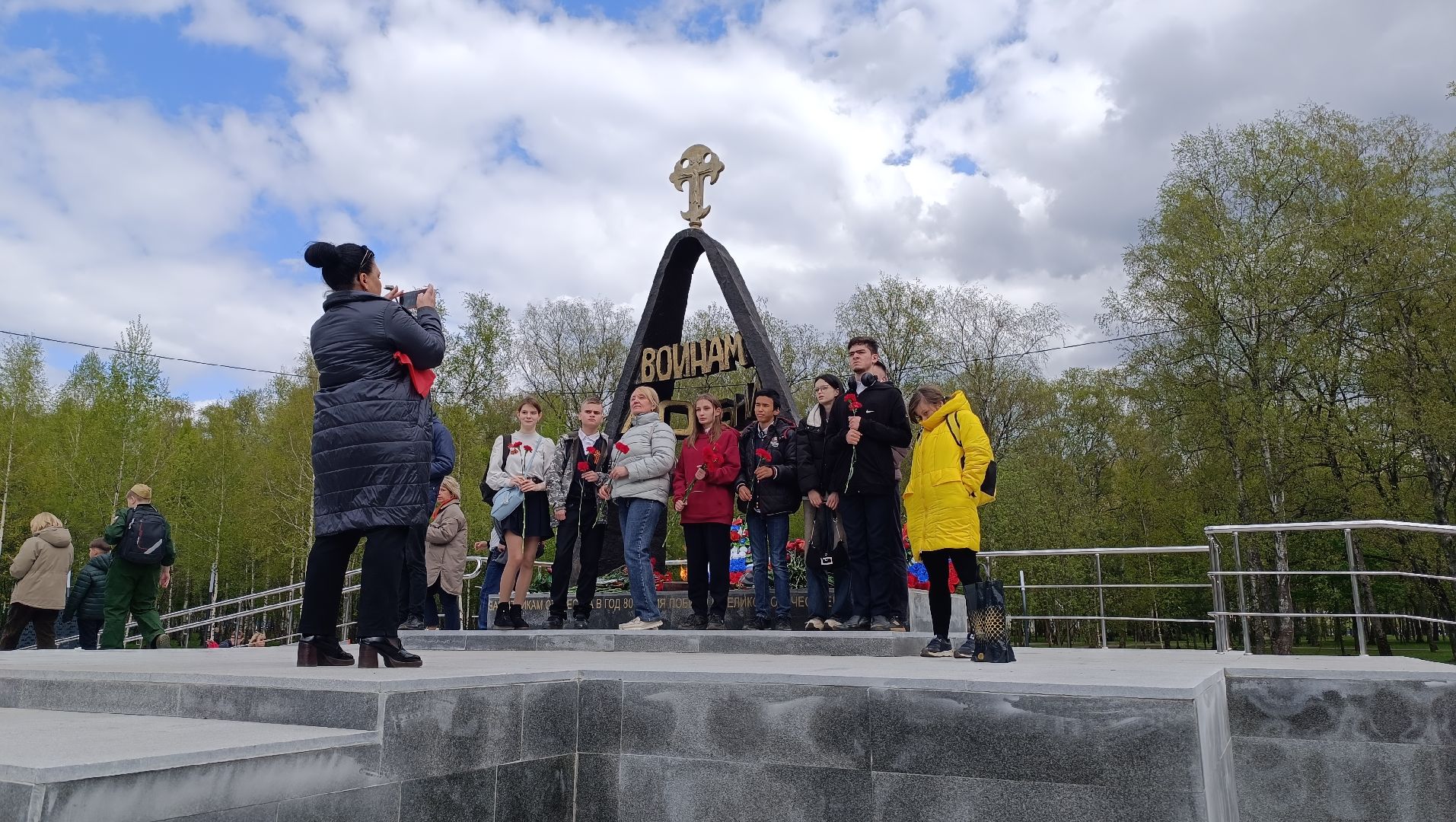 день победы, школа, лобня,