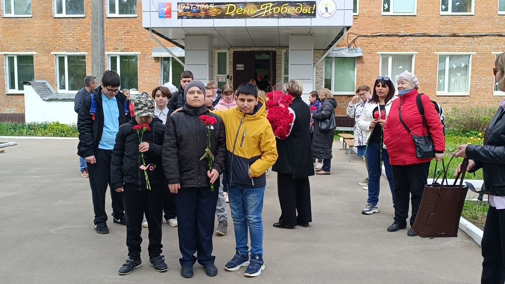 день победы, школа, лобня,