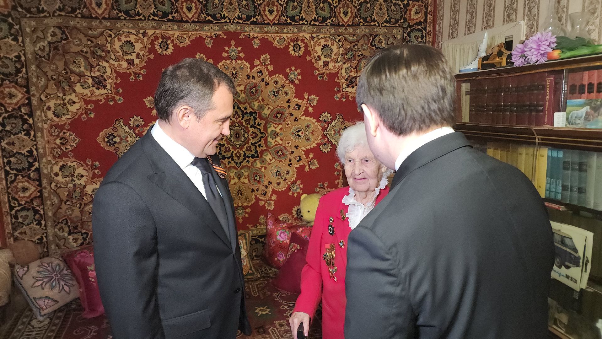 Реутов, День Победы , ветеран Остапенко, я помню я горжусь, 80 лет победы ,