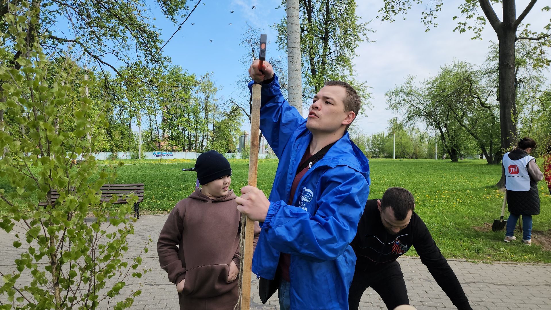 серпухов, сад победы, 9 мая, братья чудиновы,