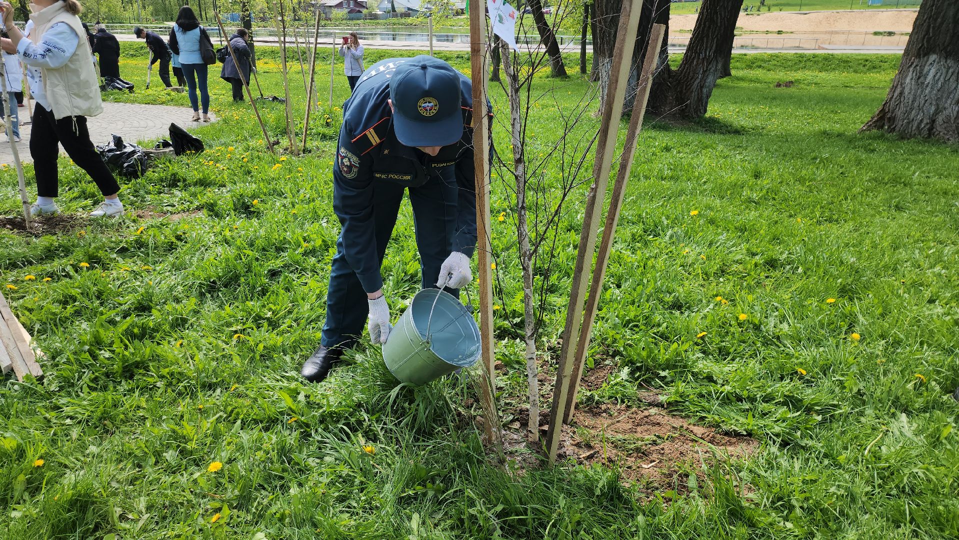 серпухов, сад победы, 9 мая, братья чудиновы,