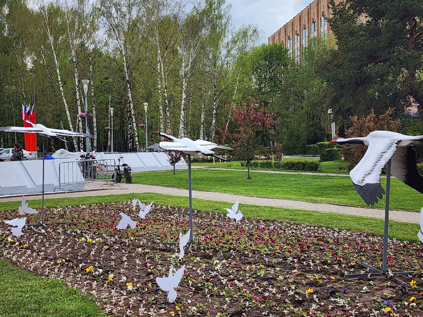 королёв, благоустройство в королеве, мемориал славы, день победы,