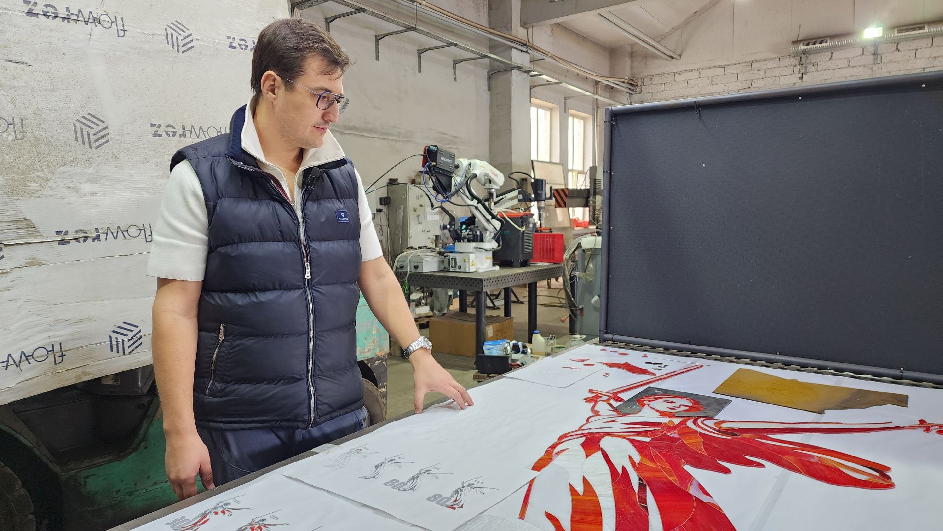 красногорск, день победы, производство,