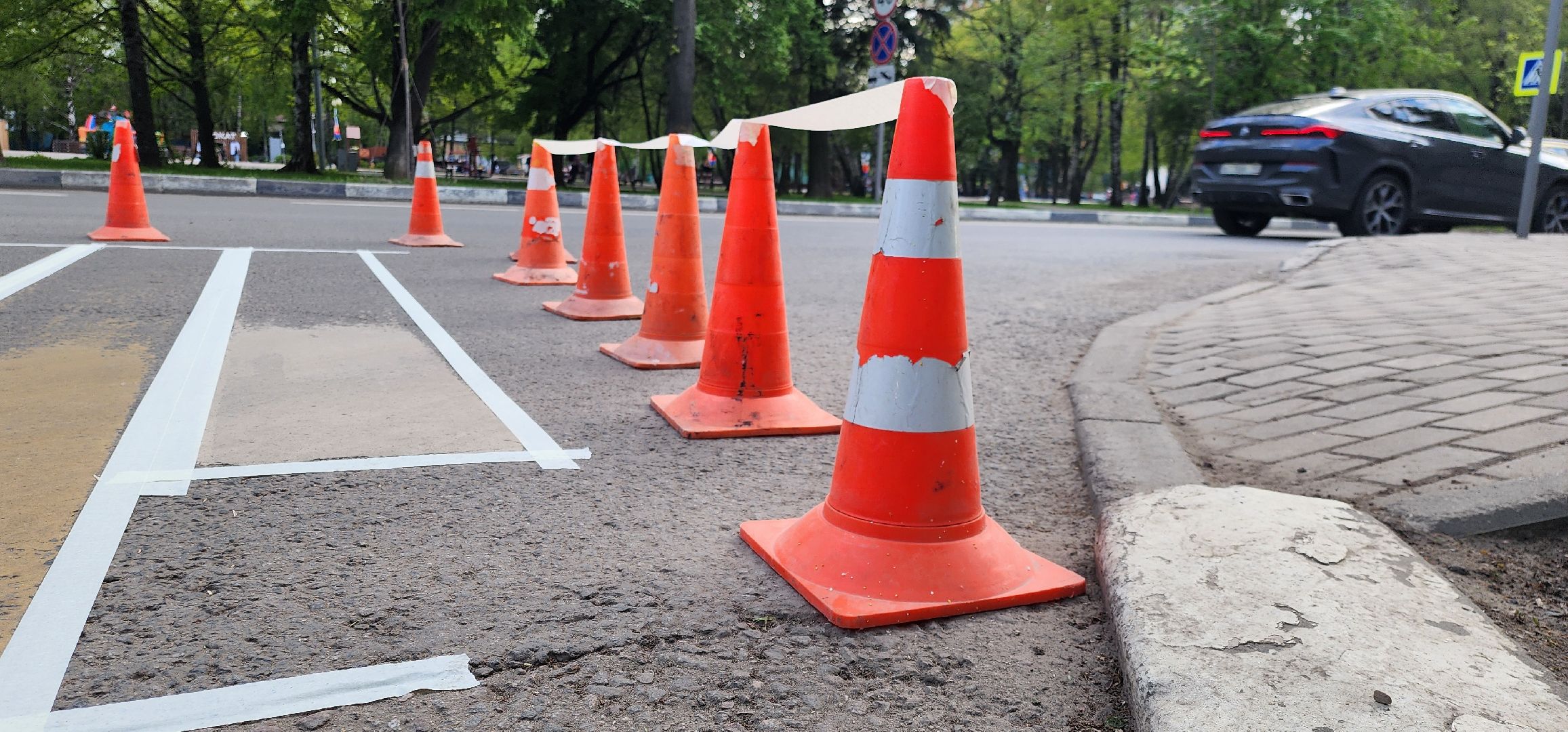 Химки, Разметка, Дороги, Благоустройство ,