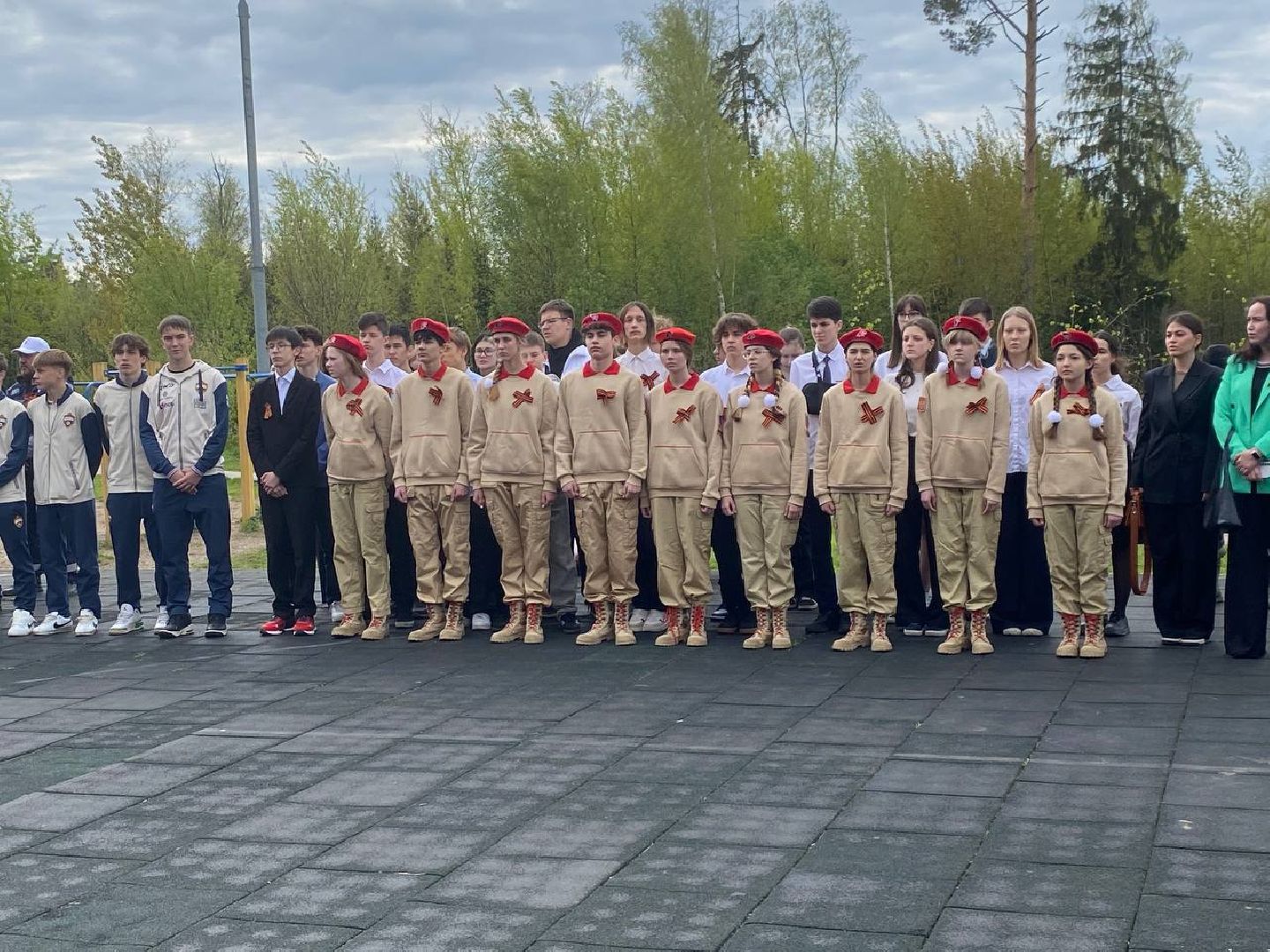 сад памяти, посадить дерево, новый сад в Опалихе,