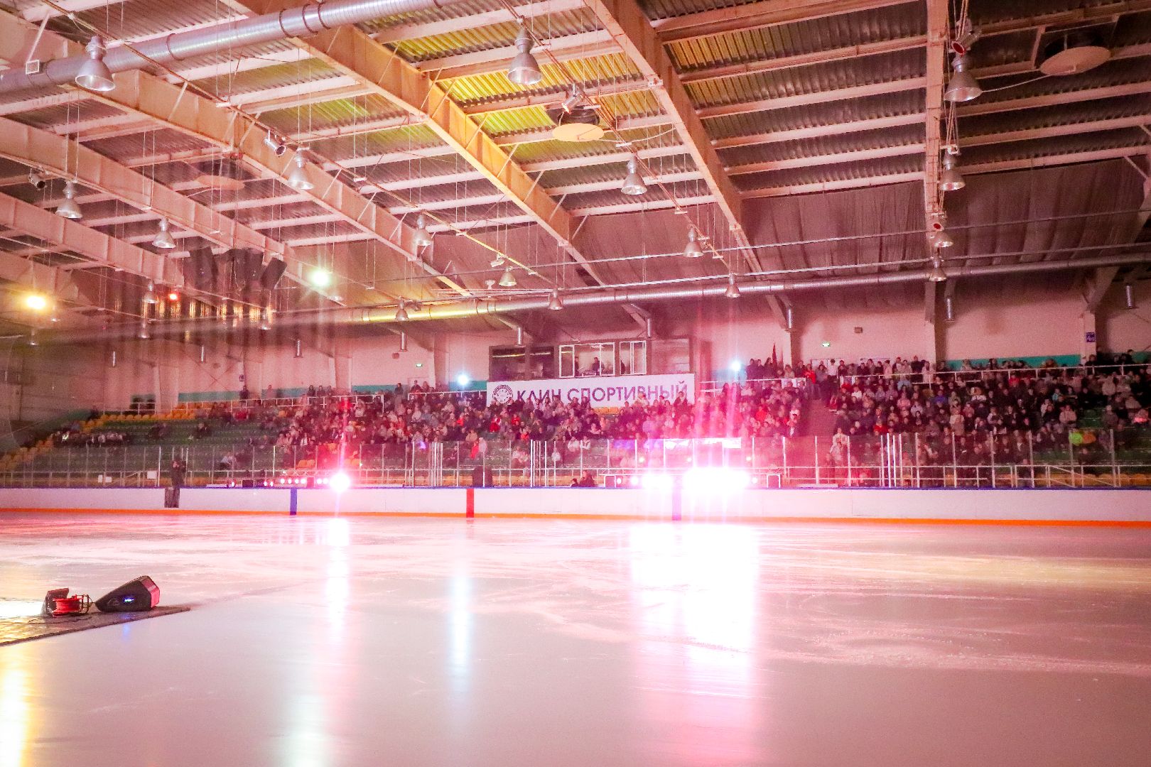 клин, общество, культура, концерт на льду, день победы,