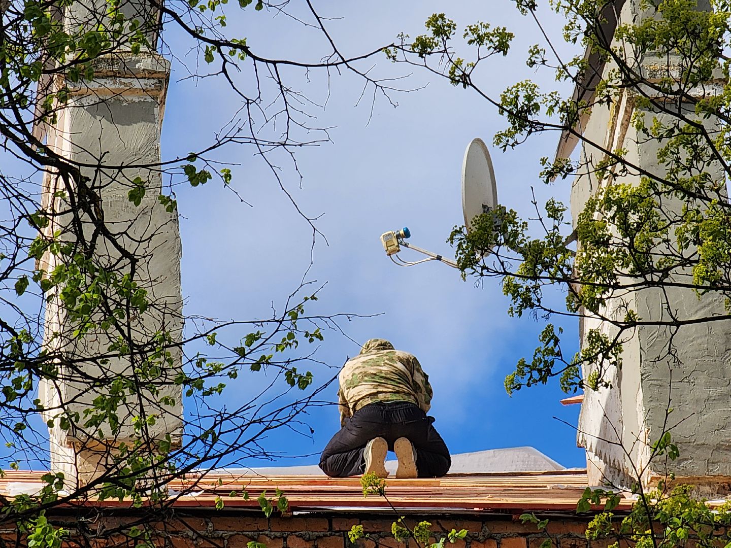 Чехов, улица Ильича, жилой дом, ремонт кровли, крыша, капитальный ремонт, гидроизоляция, теплоизоляция, стропила и перекрытия, каркас кровли, фонд капремонта московской области,