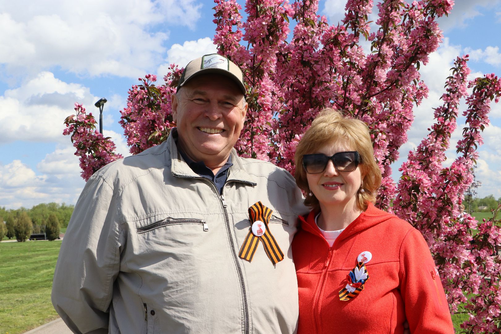 серебряные пруды, парк Серебряный , 80 лет победе,