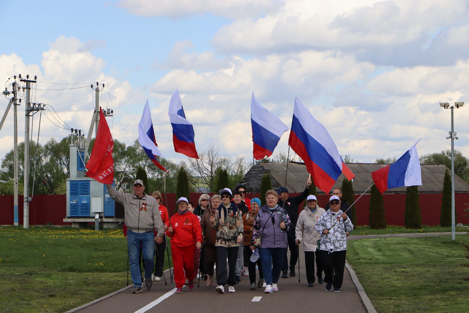 серебряные пруды, парк Серебряный , 80 лет победе,