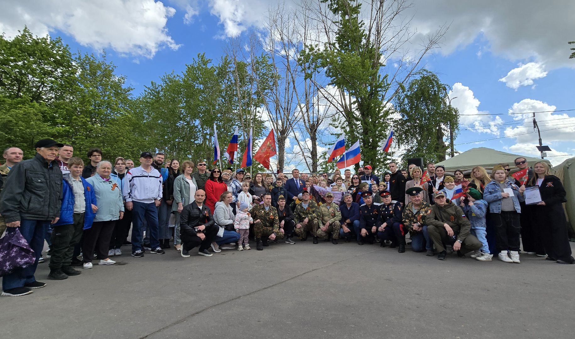 Коломна, автопробег, патриотическая акция, день победы,