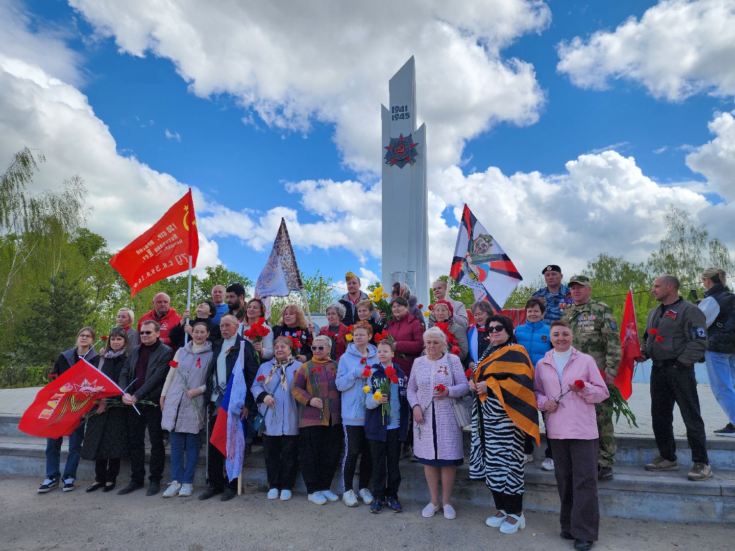 Ногинск, Митинг, Автопробег, 9 мая, Жители, Ветераны,
