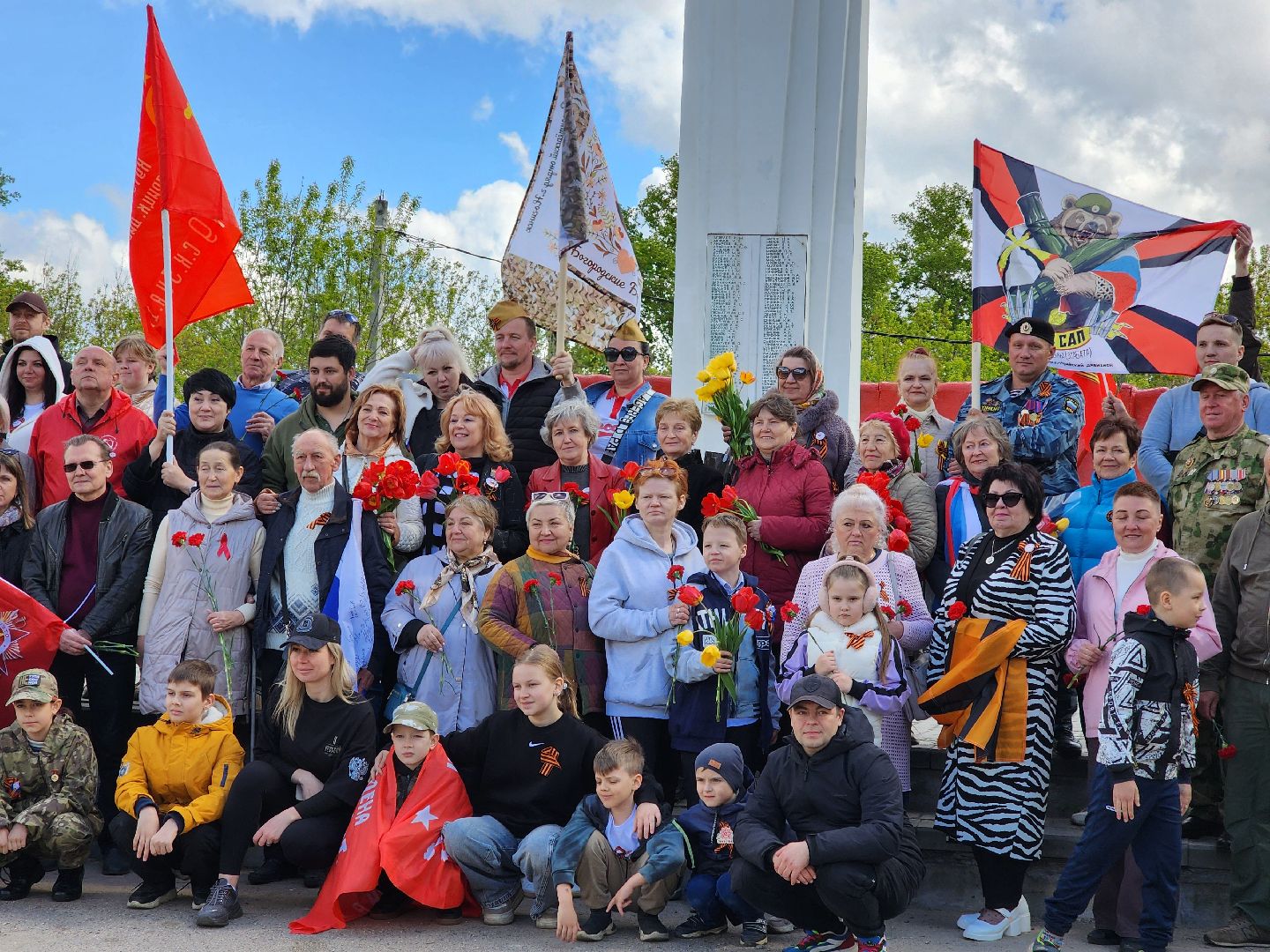 Ногинск, Митинг, Автопробег, 9 мая, Жители, Ветераны,