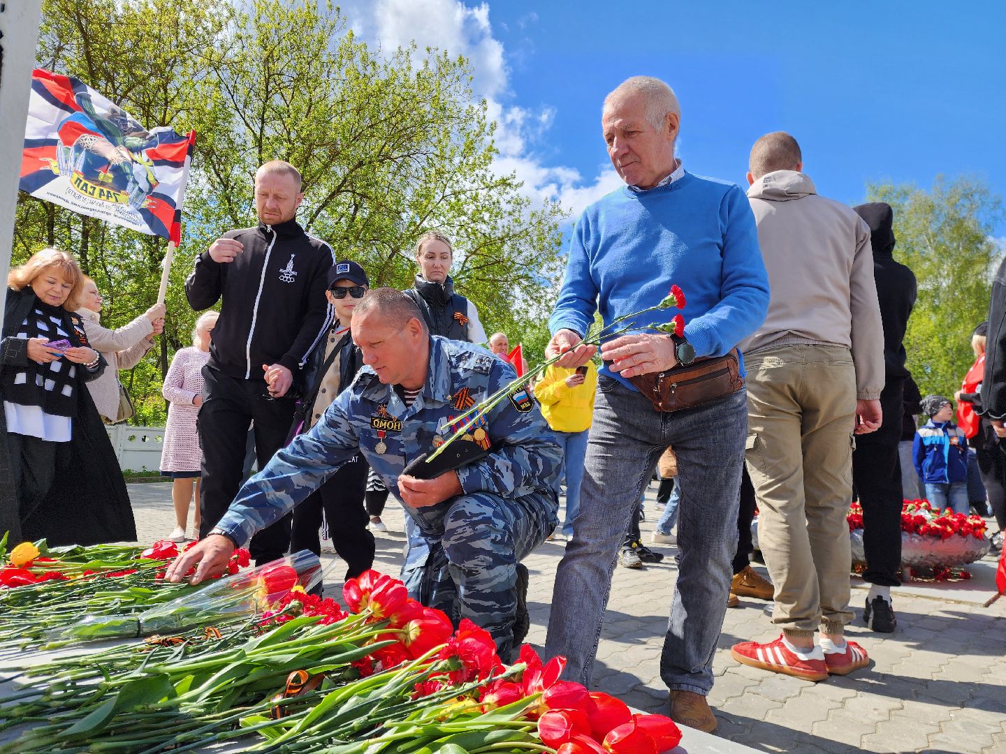 Ногинск, Митинг, Автопробег, 9 мая, Жители, Ветераны,