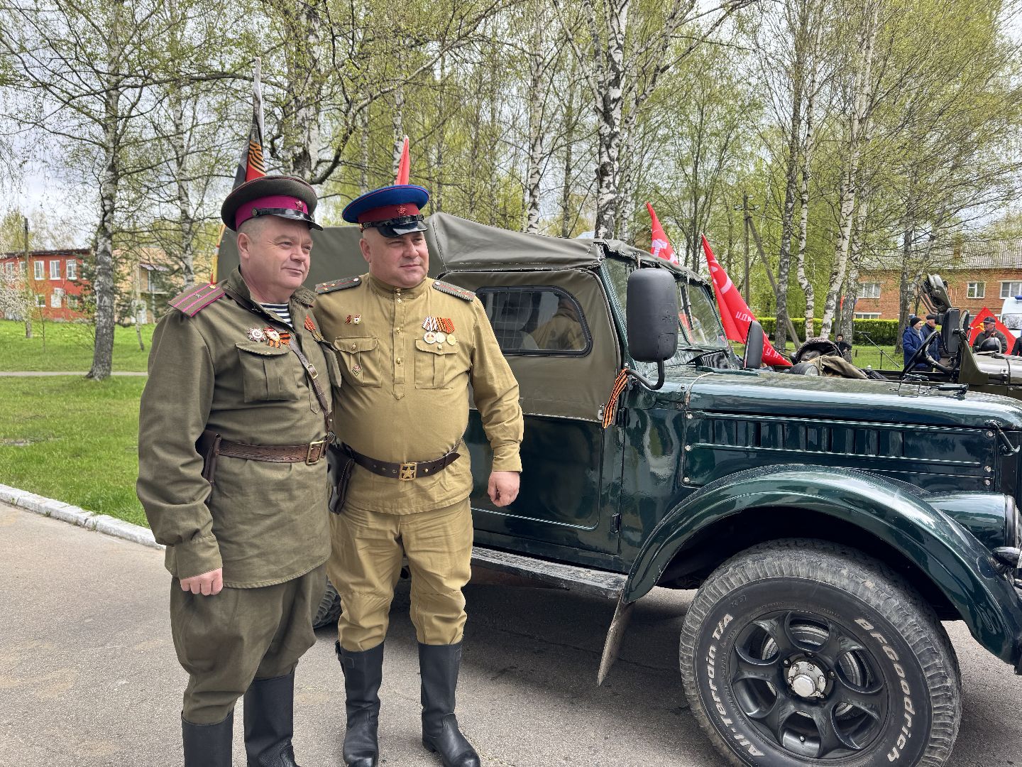 шаховская, автопробег, ретроавтомобиль,день победы,