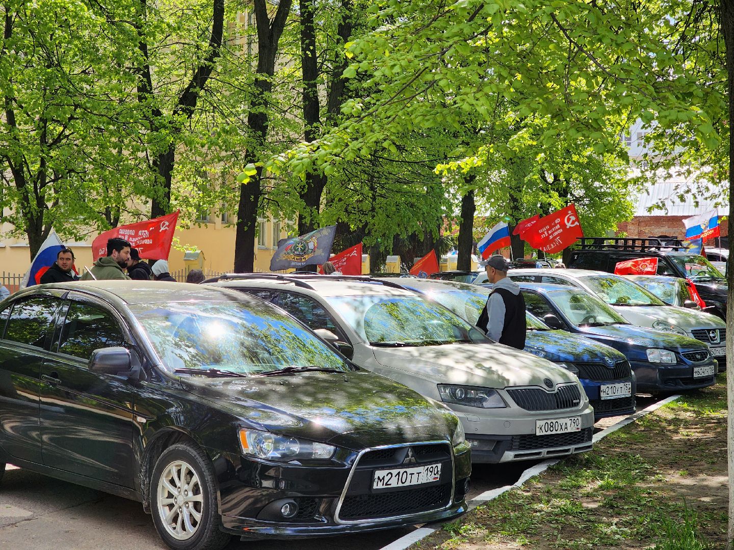 Ногинск , Автопробег , день победы, Жители, Ветераны, 9 мая,