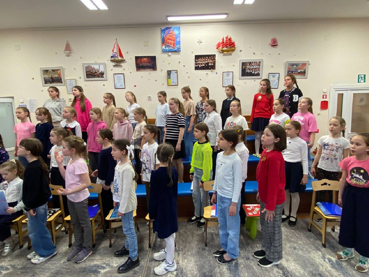 Хор девочек Алые паруса, хор девочек, музыкальная школа Алые паруса,