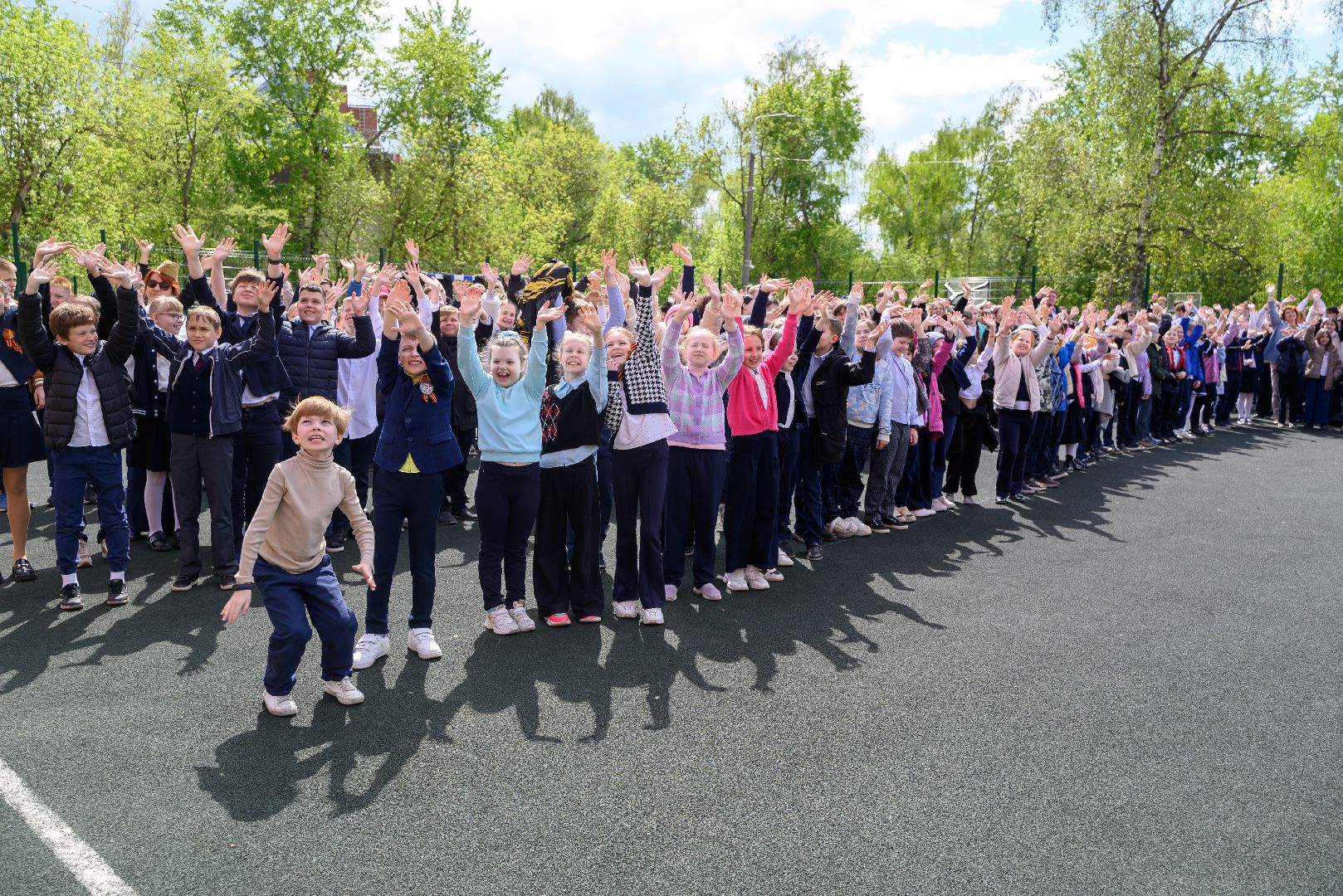 общество, патриотизм, день победы, митинг ко дню победы, лыткарино, моу гимназия 1,