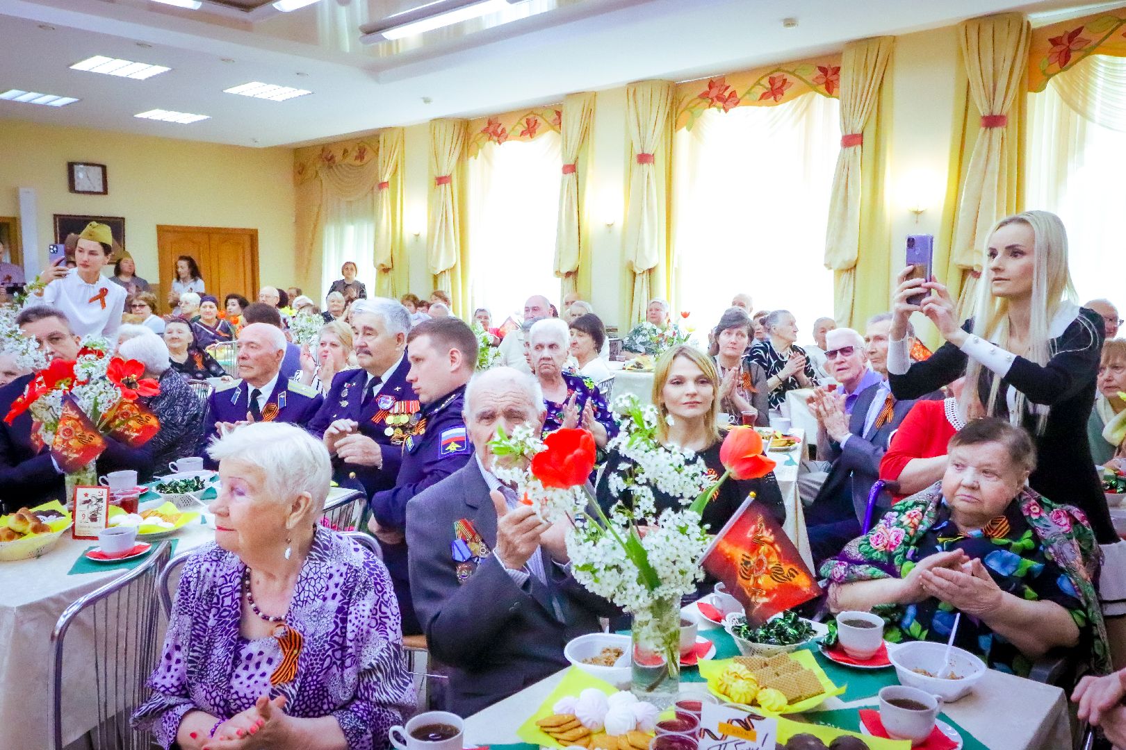 клин, общество, ветераны, день победы, вручение медалей,