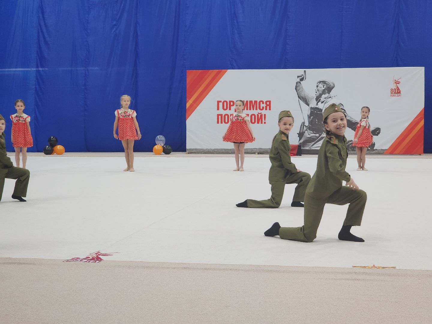 дубна, день победы, спорт, художественная гимнастика , концерт , ветераны ,