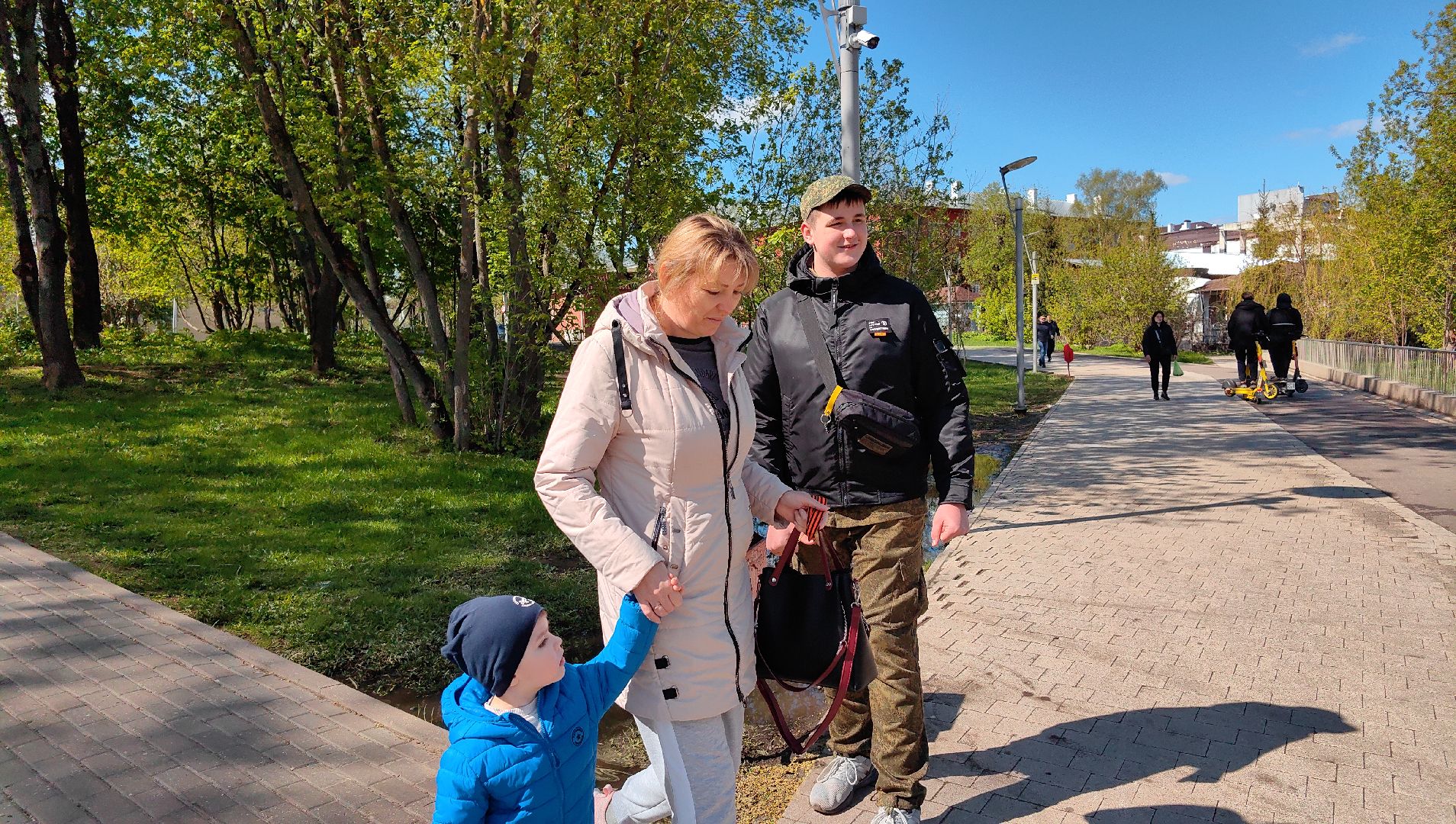 георгиевская ленточка, вов, память, жители,