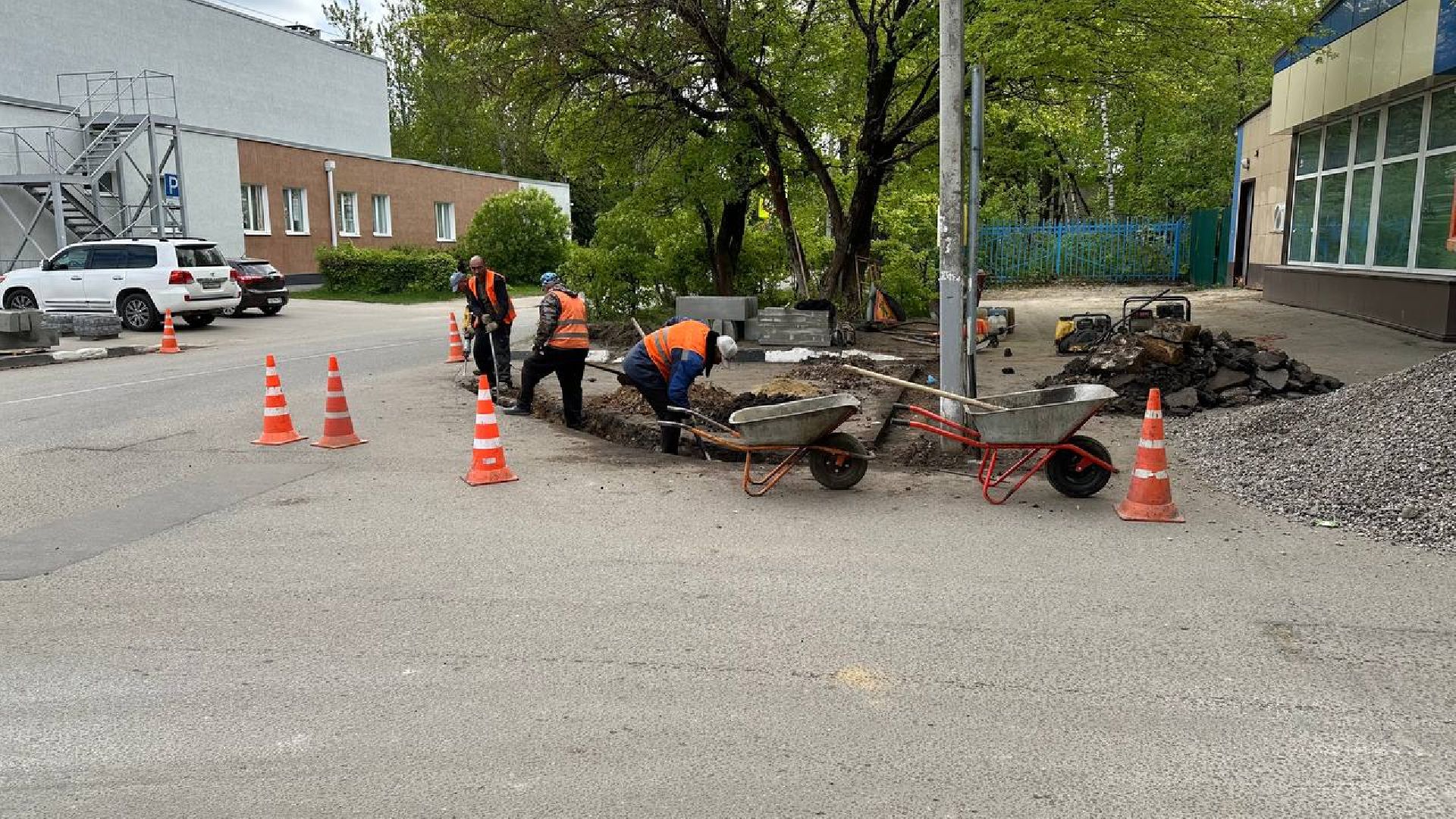 дорожные работы, домодедово,