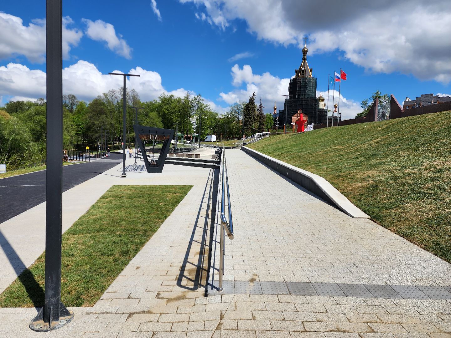 раменское, благоустройство, второй этап реконструкции площади победы,