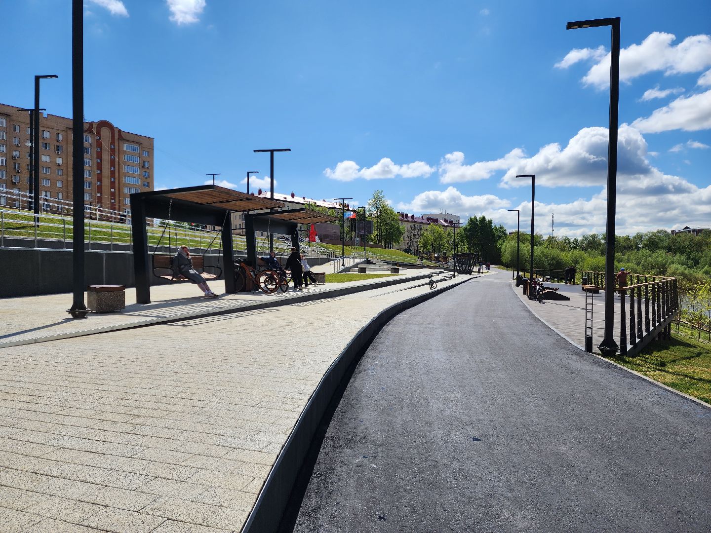 раменское, благоустройство, второй этап реконструкции площади победы,