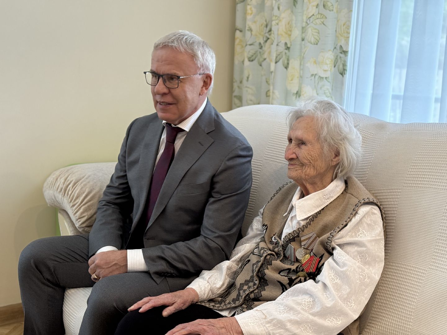 ветеран вов, ленинский городской округ,  80 - летие победы,