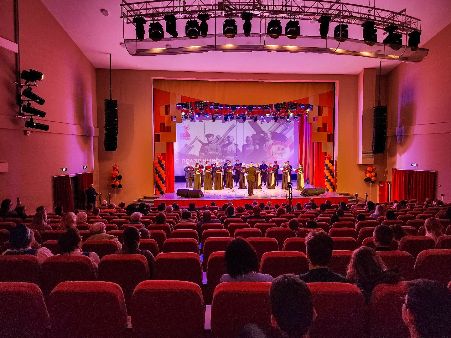 Подольск, академический хор подольской филармонии, Песни военных лет, 80 лет победе,