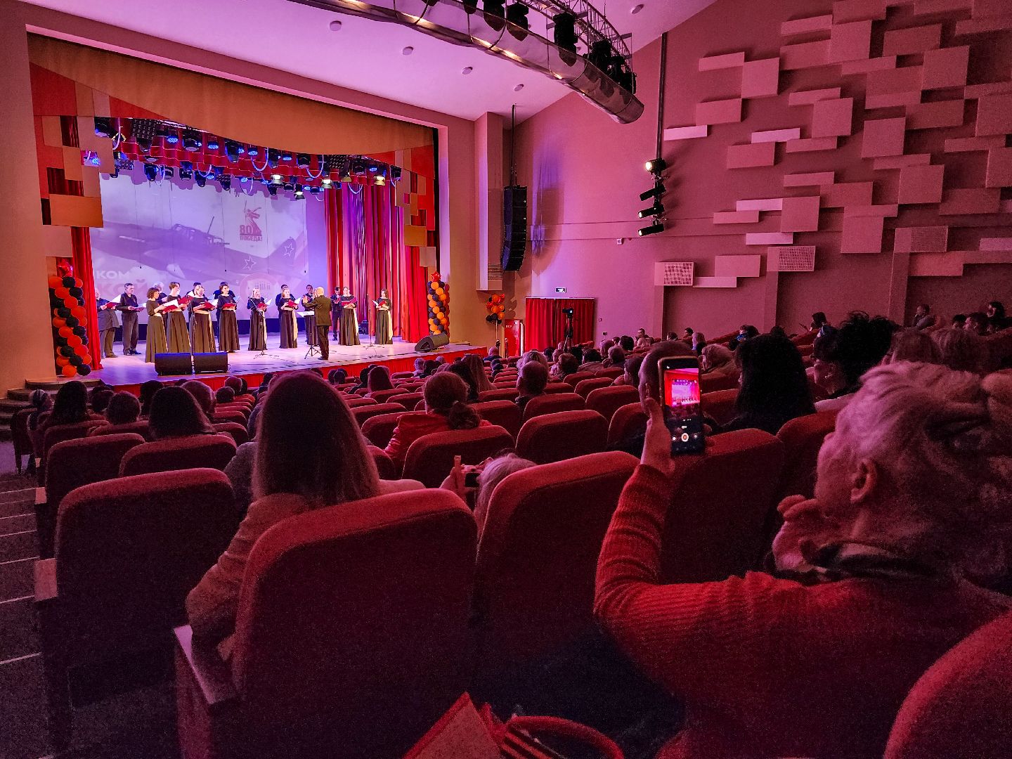 Подольск, академический хор подольской филармонии, Песни военных лет, 80 лет победе,