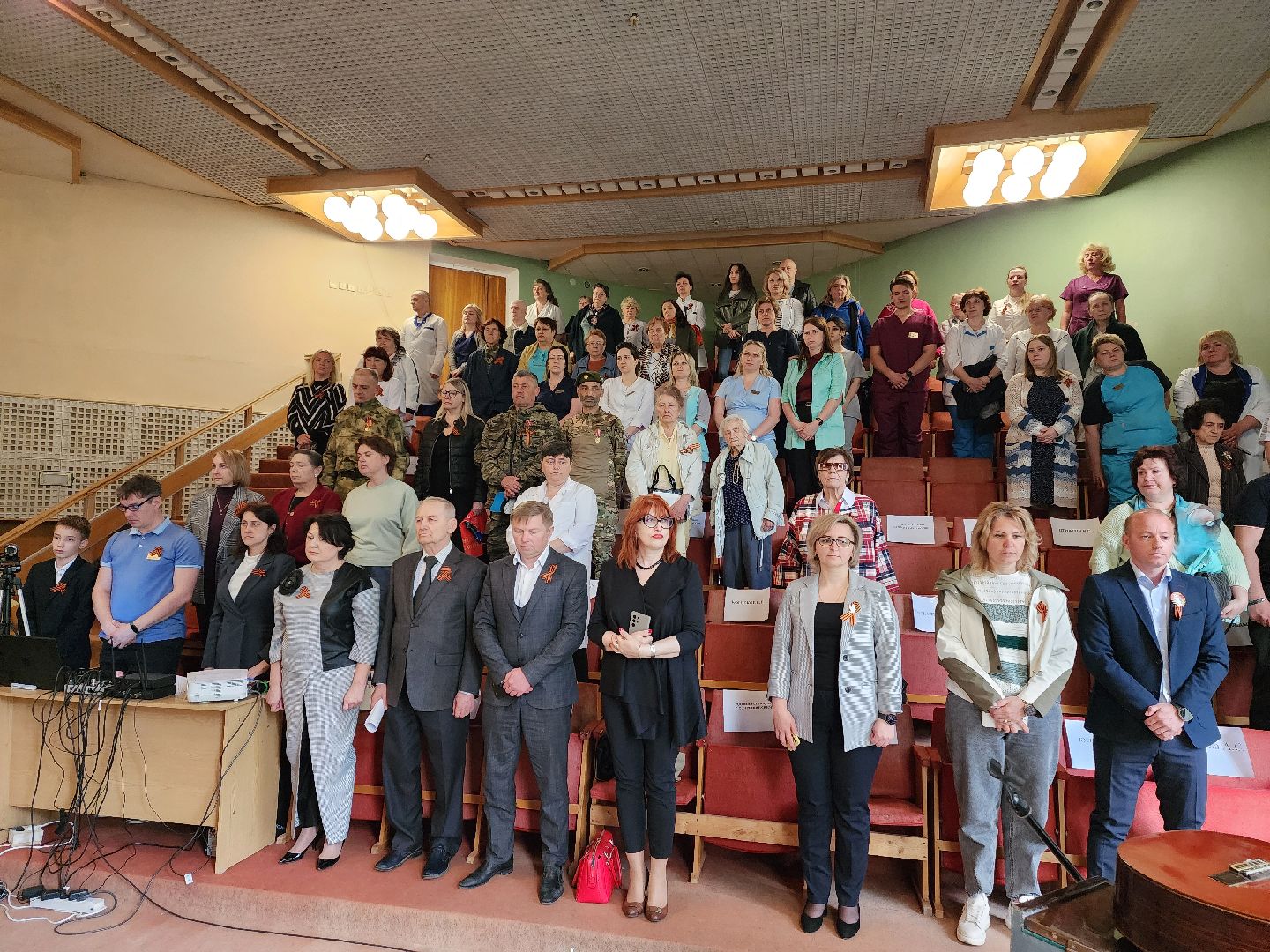 красноармейск, городской округ пушкинский, мемориальные доски , медики-герои, 80-летие великой победы,