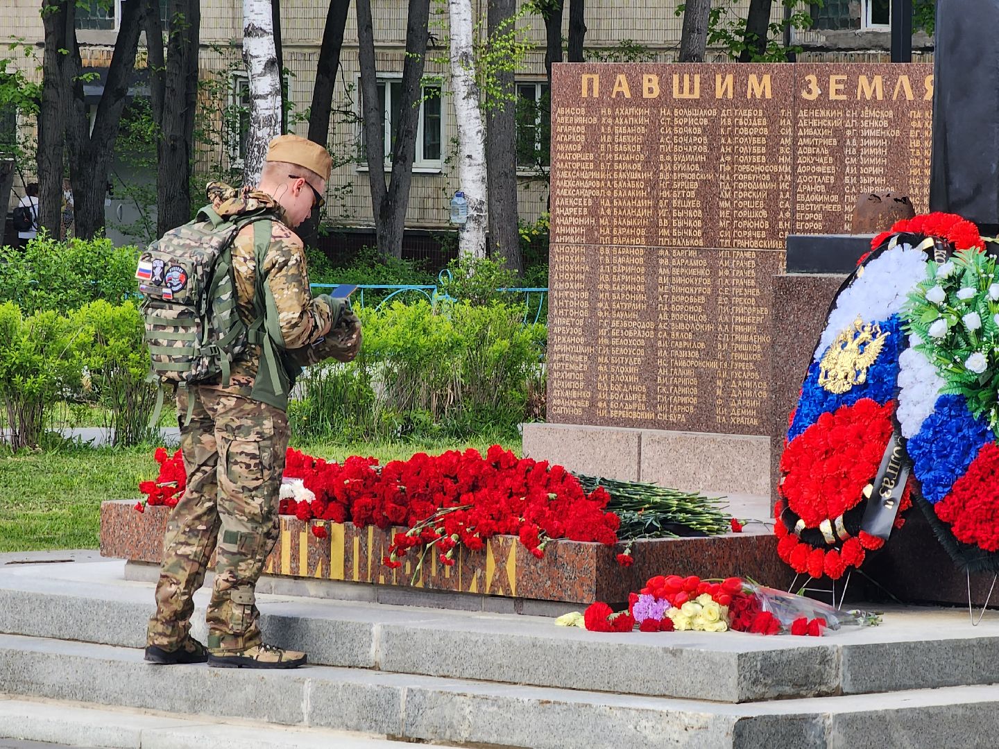 долгопрудный, мемориал скорбящая мать, день победы, кикбоксинг, тренер,