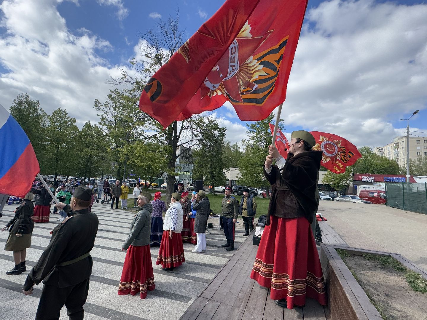 Подмосковные вечера , Балашиха , Агитбригада ,